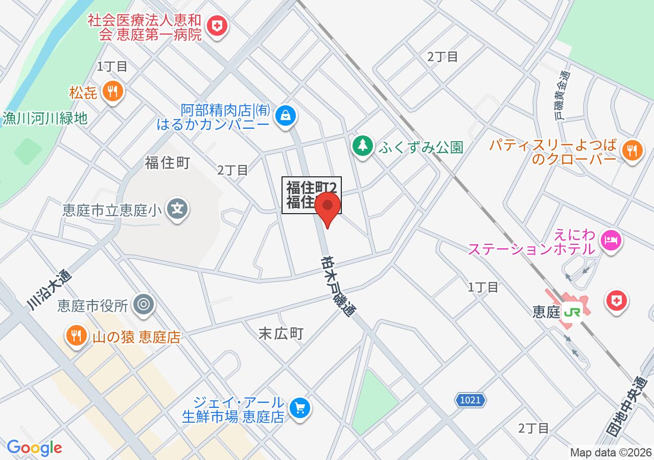 すえひろ整骨院の地図