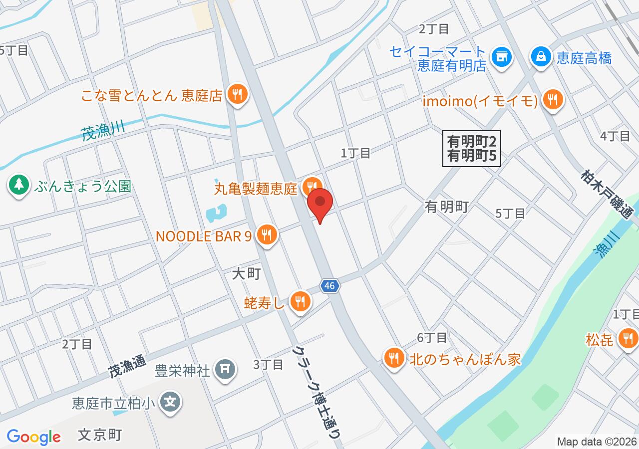 ひだ はり灸整骨院の地図