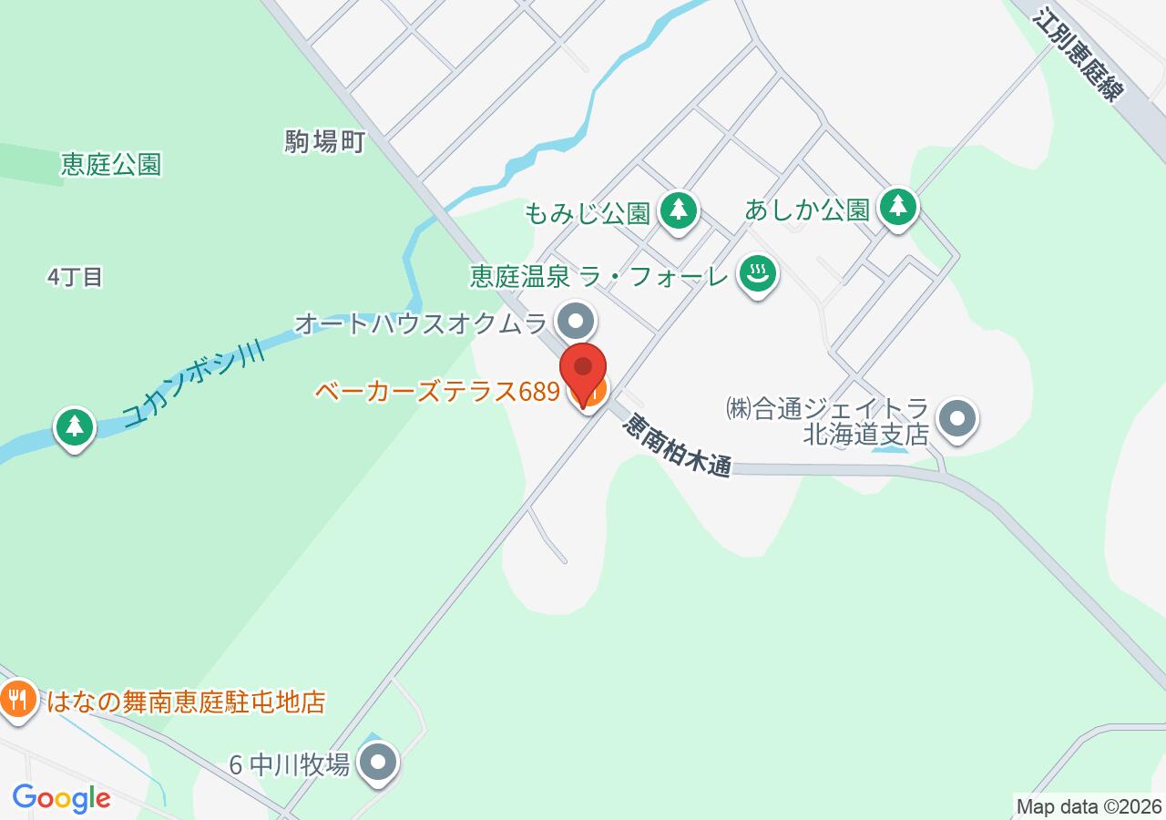 ベーカーズテラス689の地図