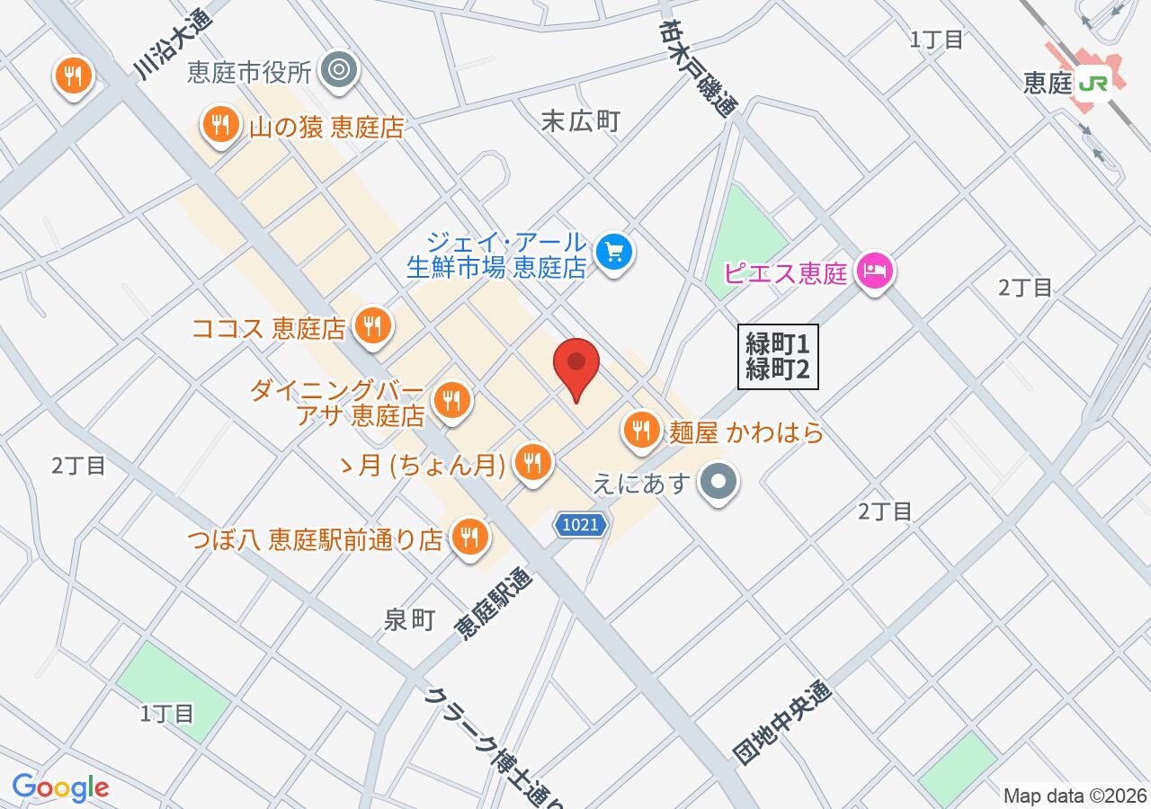 北海道ジンギスカン ラム太郎の地図