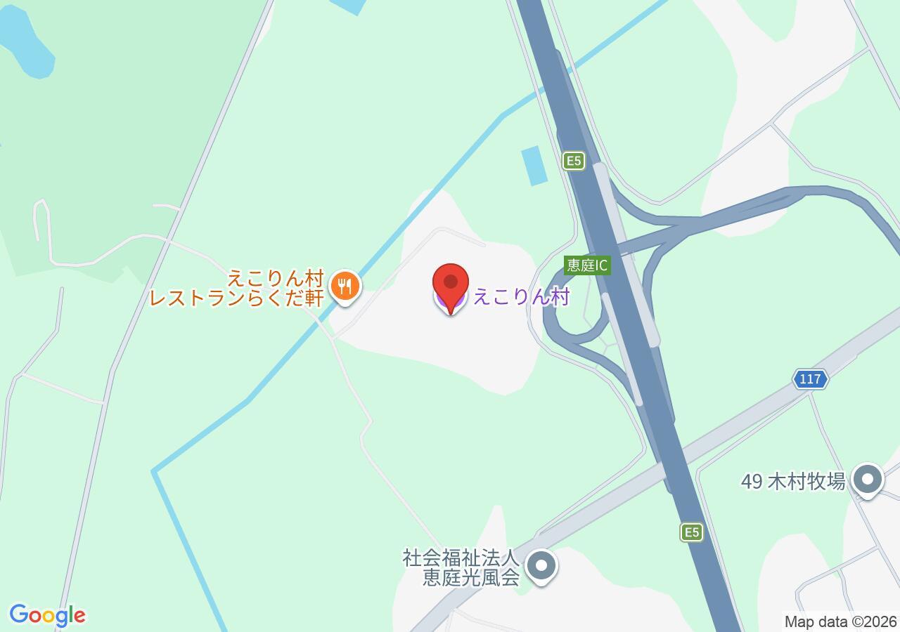 えこりん村の地図