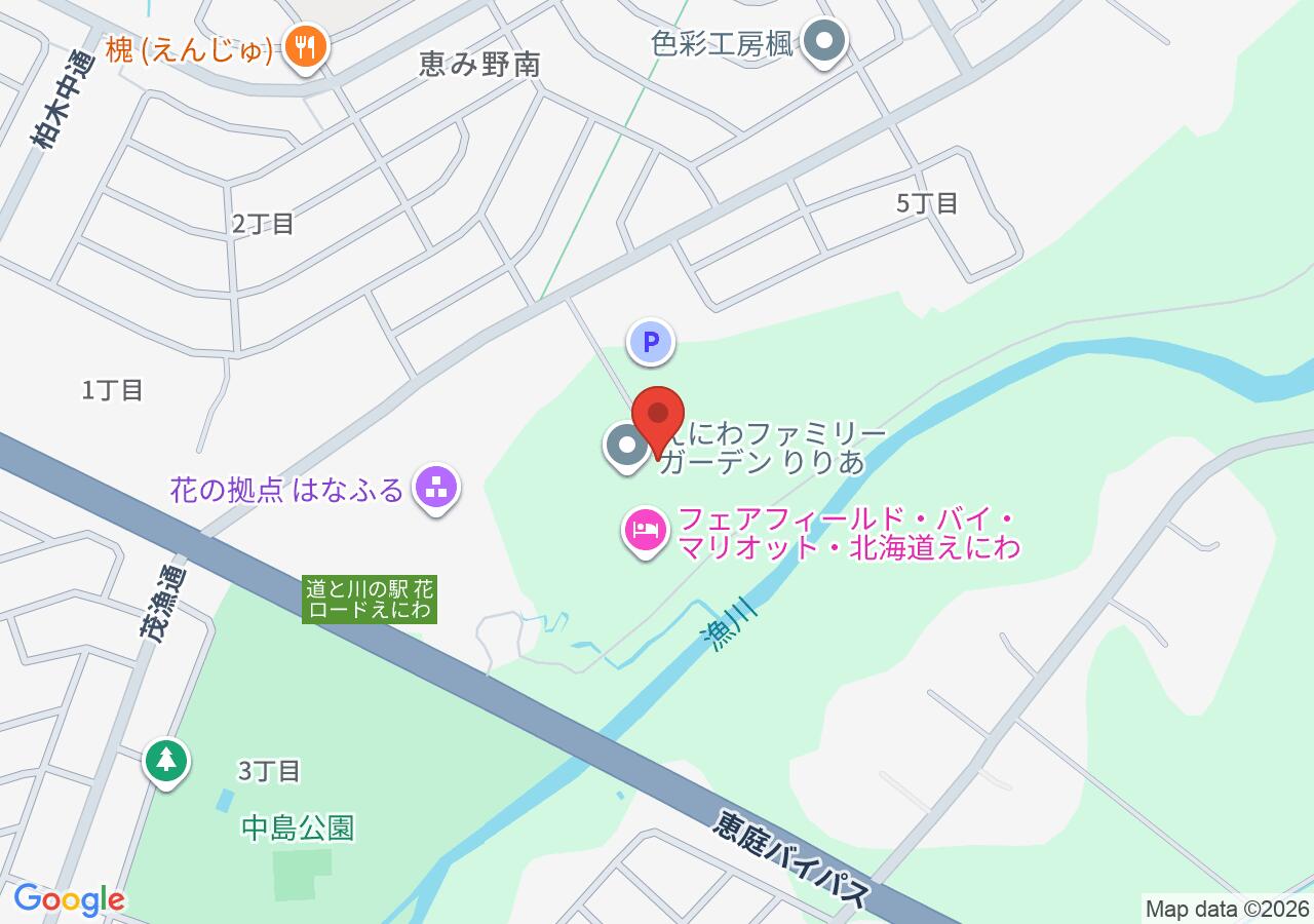 RVパークの地図