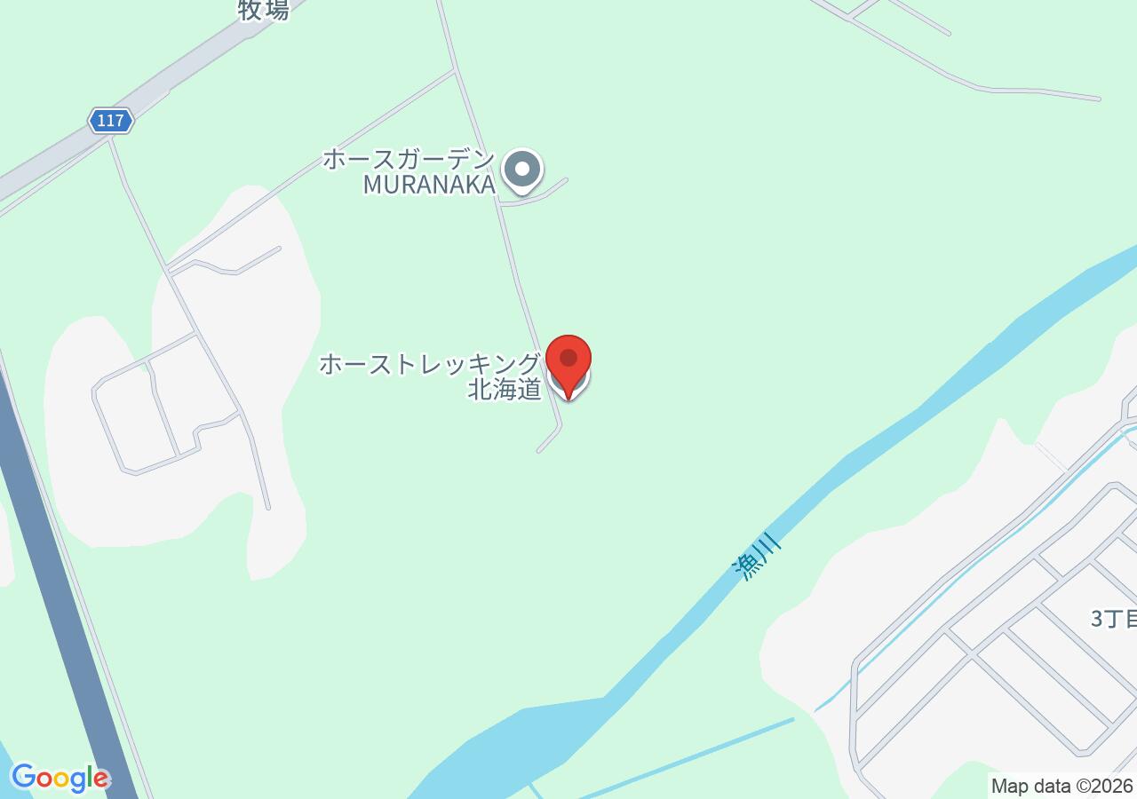 ホーストレッキング北海道の地図