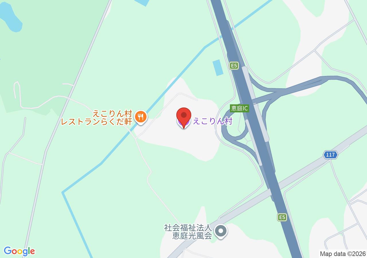 えこりん村の地図