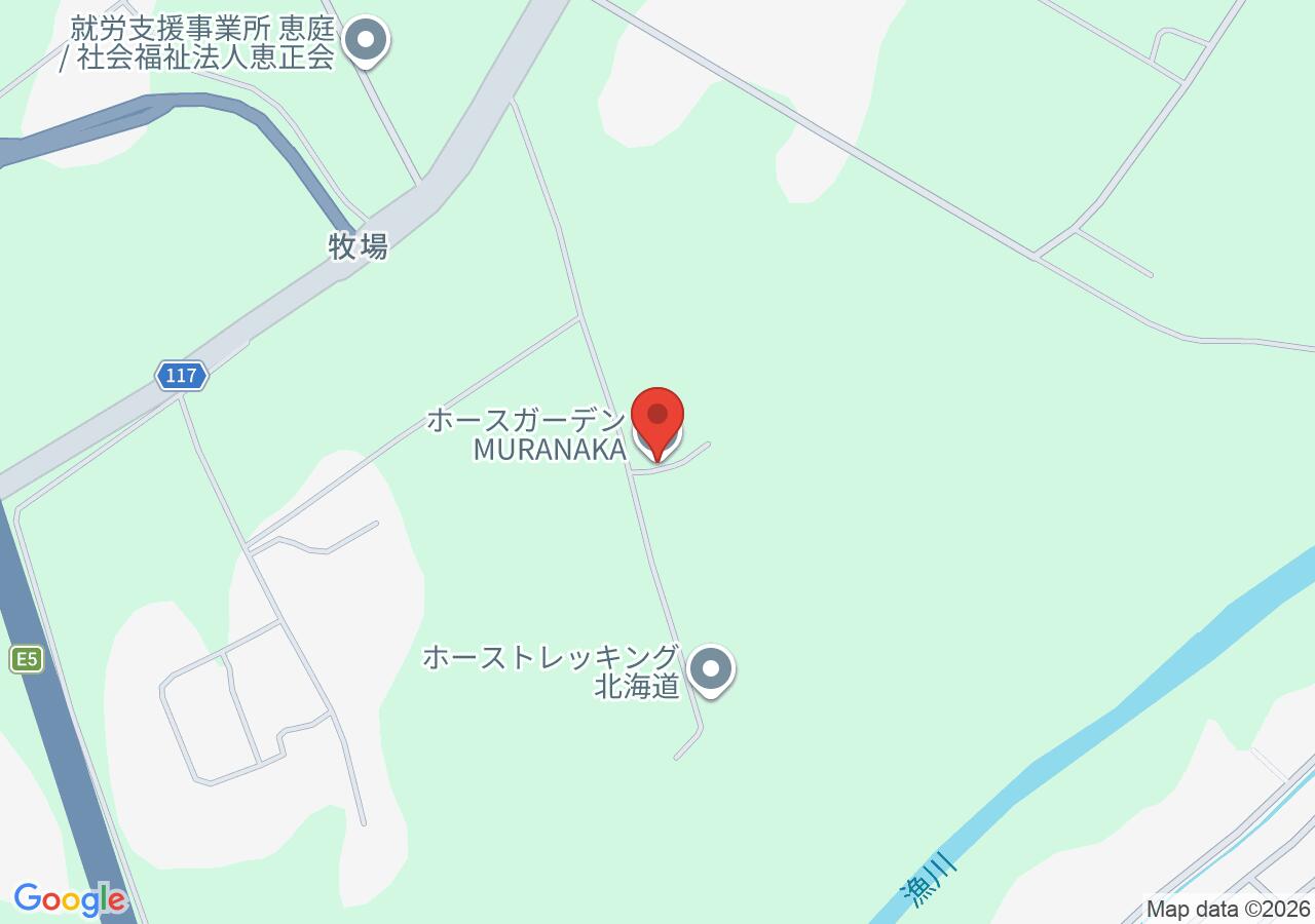 ホースガーデンMURANAKAの地図