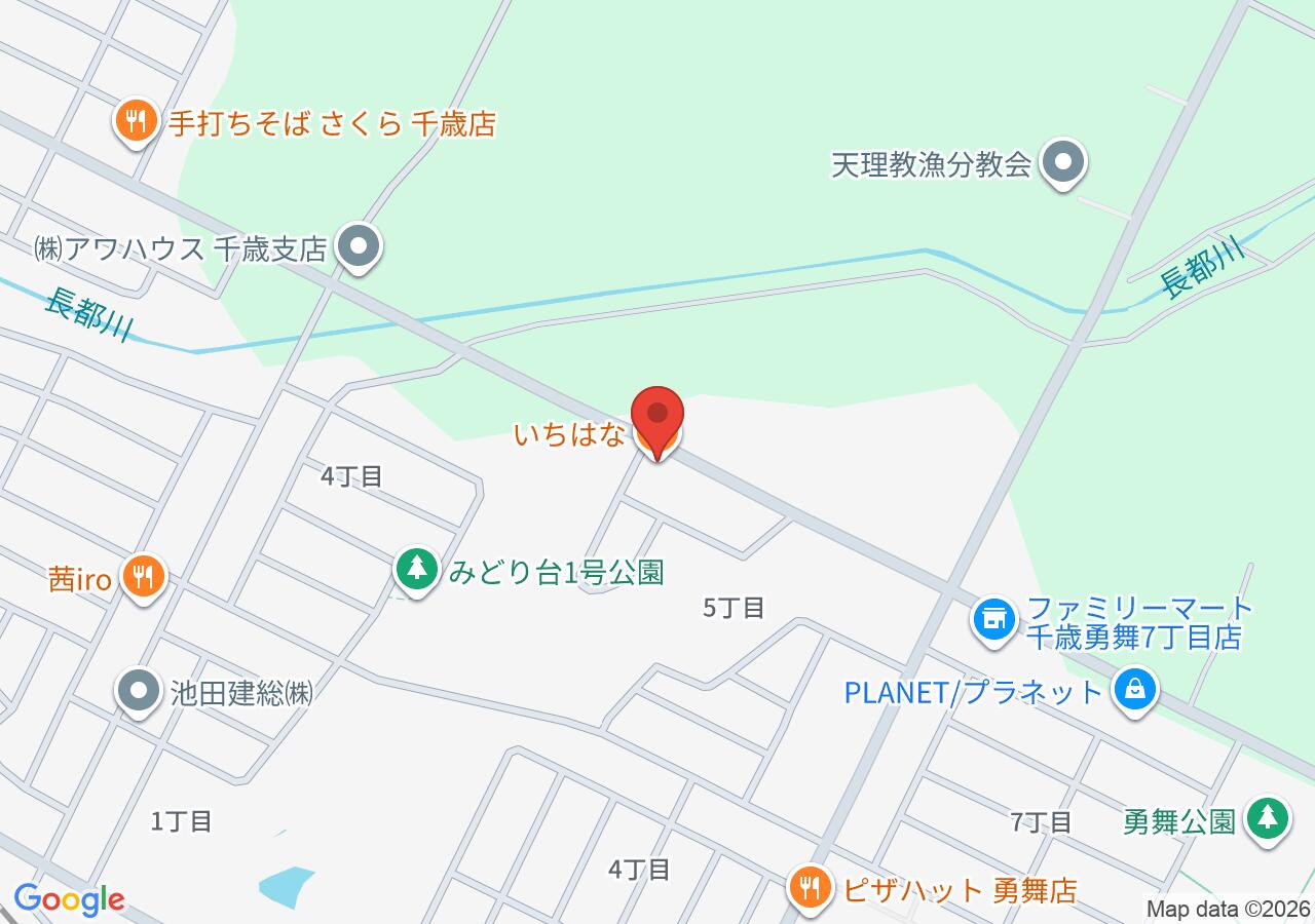 いちはなの地図