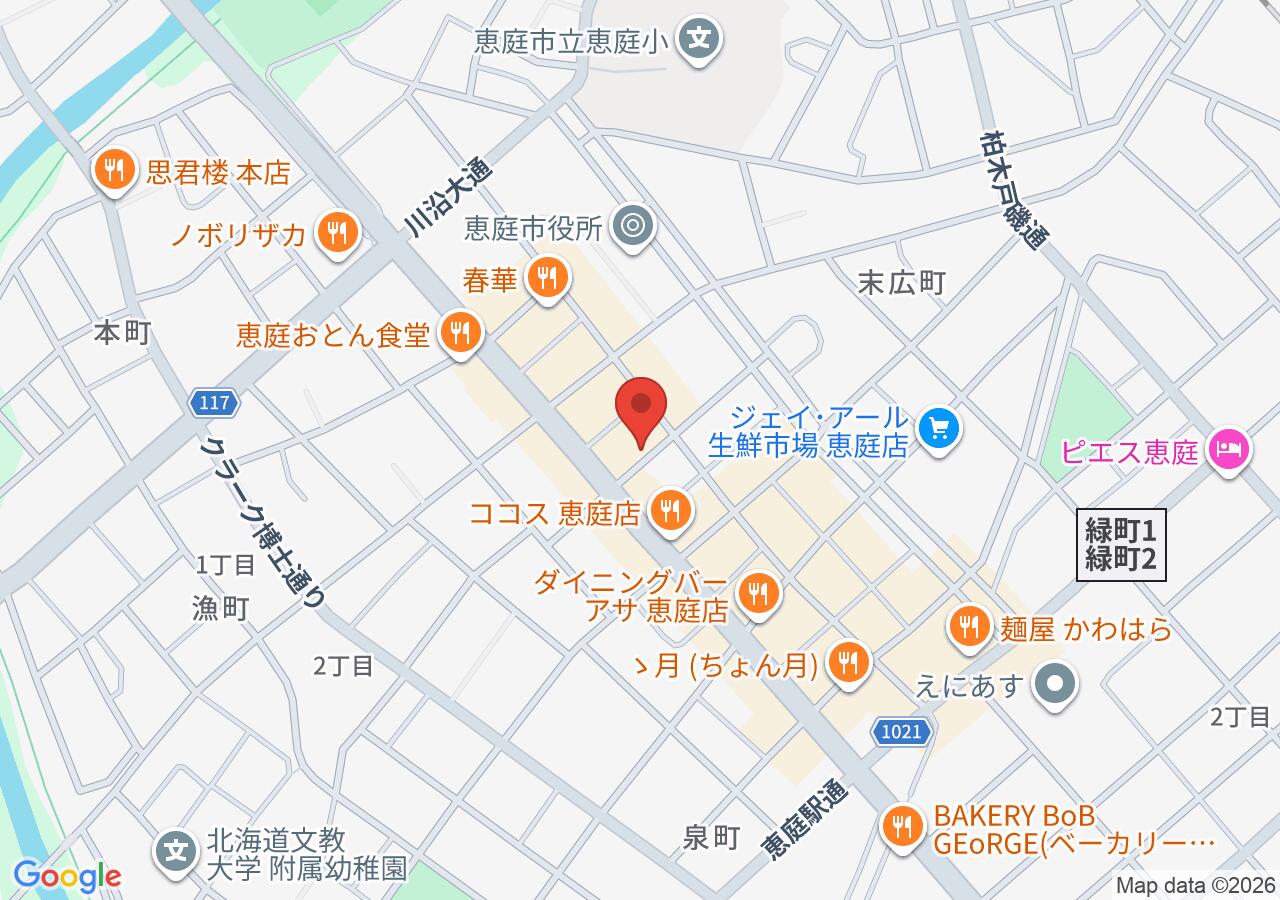 ミシン＆カフェ Chill (ちる)の地図