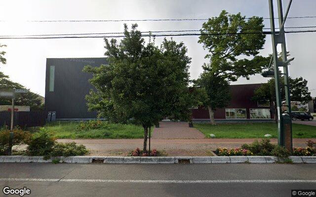 恵庭市市民活動センター周辺のストリートビュー
