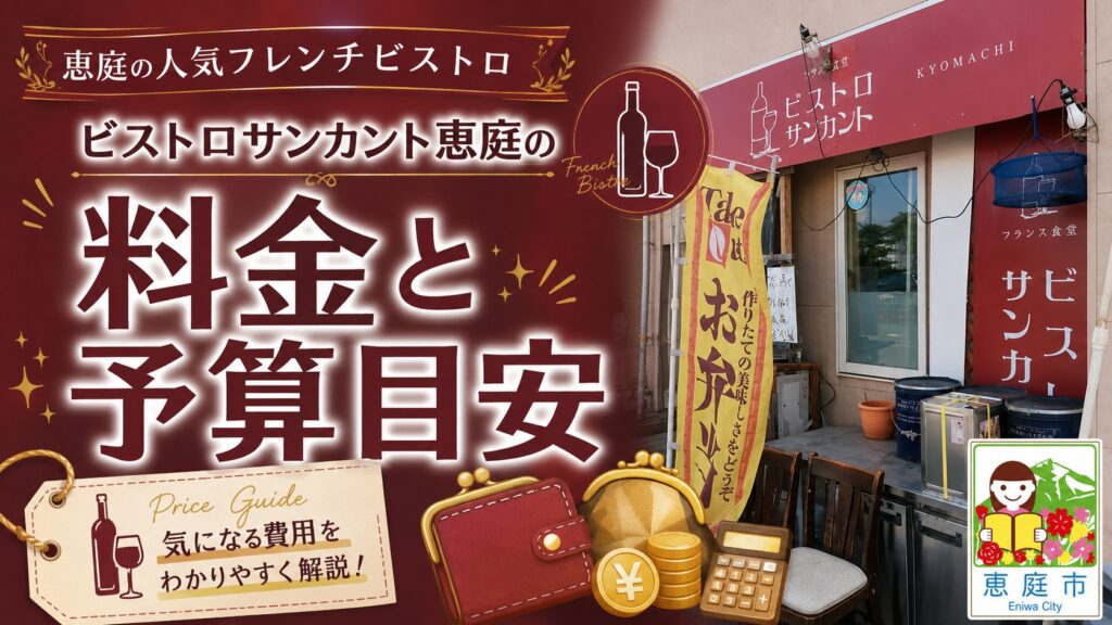 恵庭,サンカント,ビストロサンカント,口コミ,評判,レビュー,行ってみた,メニュー
