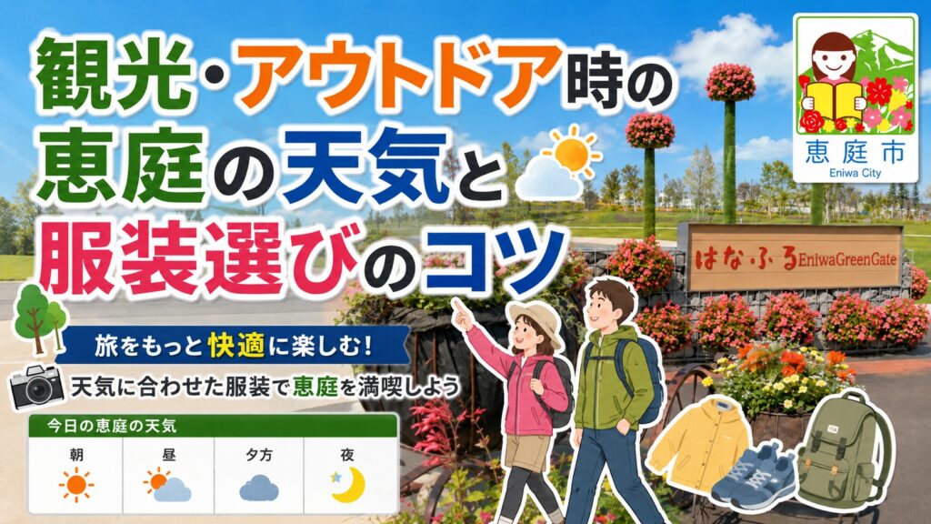 恵庭,天気,服装
