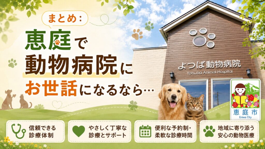 恵庭,動物病院,特徴,おすすめ,口コミ,評判