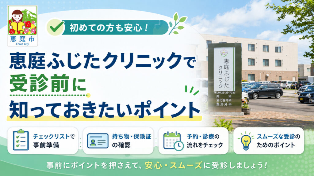 恵庭,ふじたクリニック,口コミ,評判,レビュー