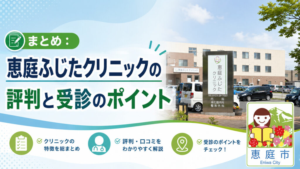 恵庭,ふじたクリニック,口コミ,評判,レビュー