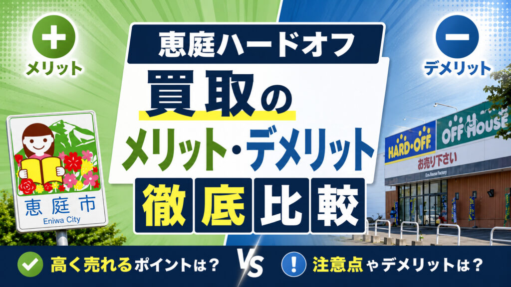 恵庭,ハードオフ,買取,レビュー,口コミ,評判