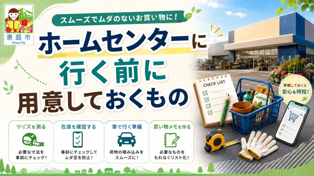 恵庭,ホームセンター,口コミ,評判,おすすめ