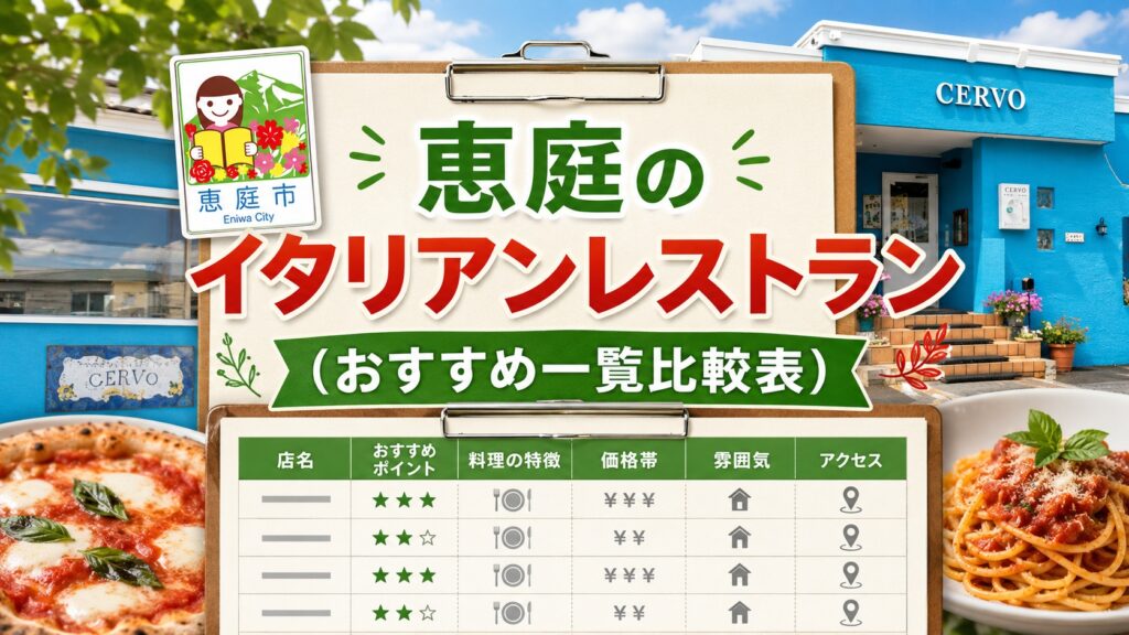 恵庭,イタリアン,おすすめ,オシャレ,ランチ,ディナー,口コミ,評判,女子会,デート