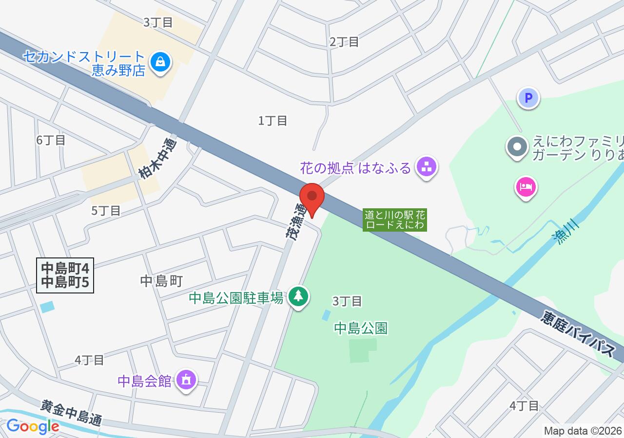apollostation セルフ恵庭バイパスSS（出光リテール販売）の地図