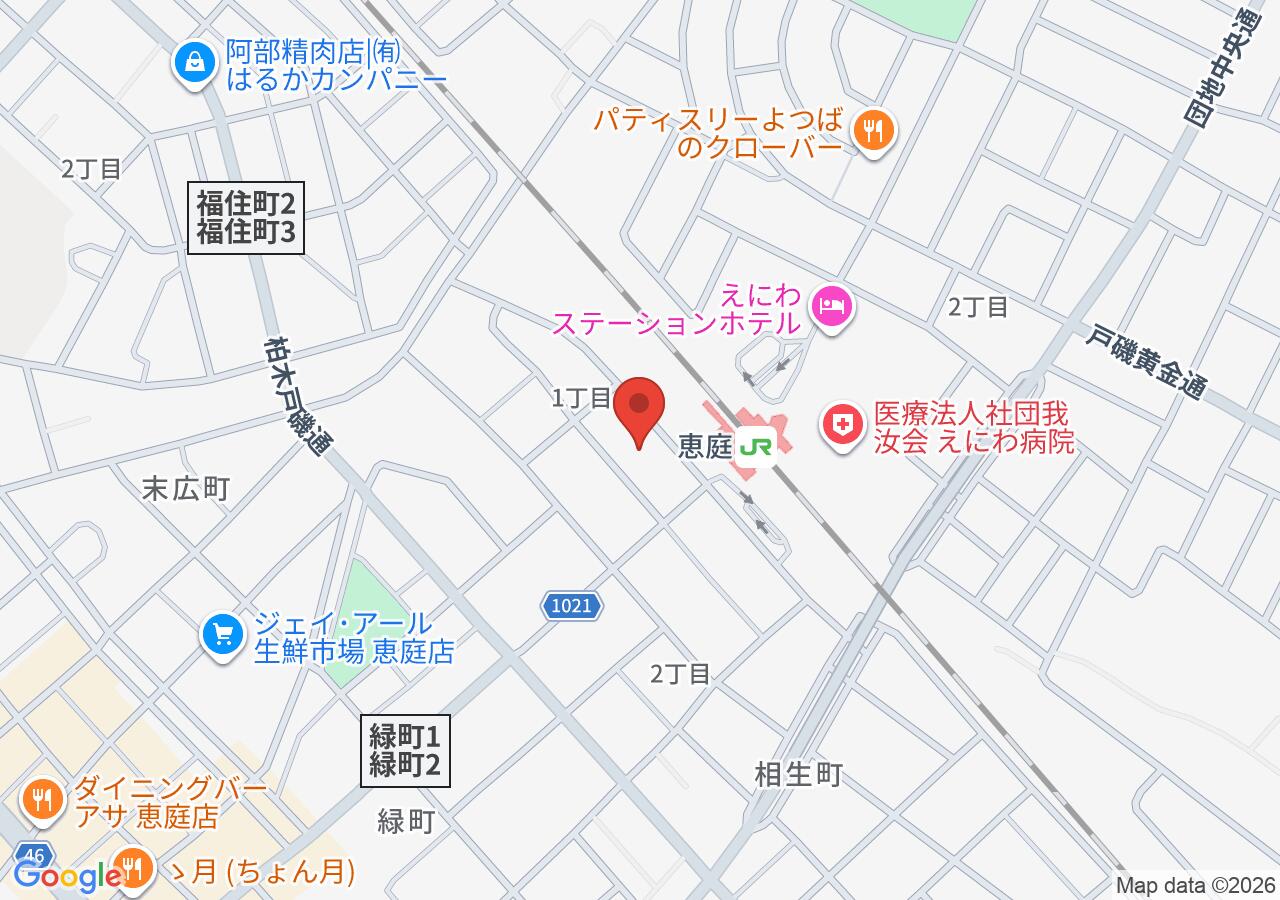 医療法人社団廣仁会 恵庭駅皮膚科クリニックの地図