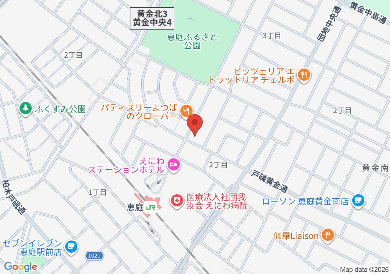 LiLi ENIWA HAIR SALONの地図