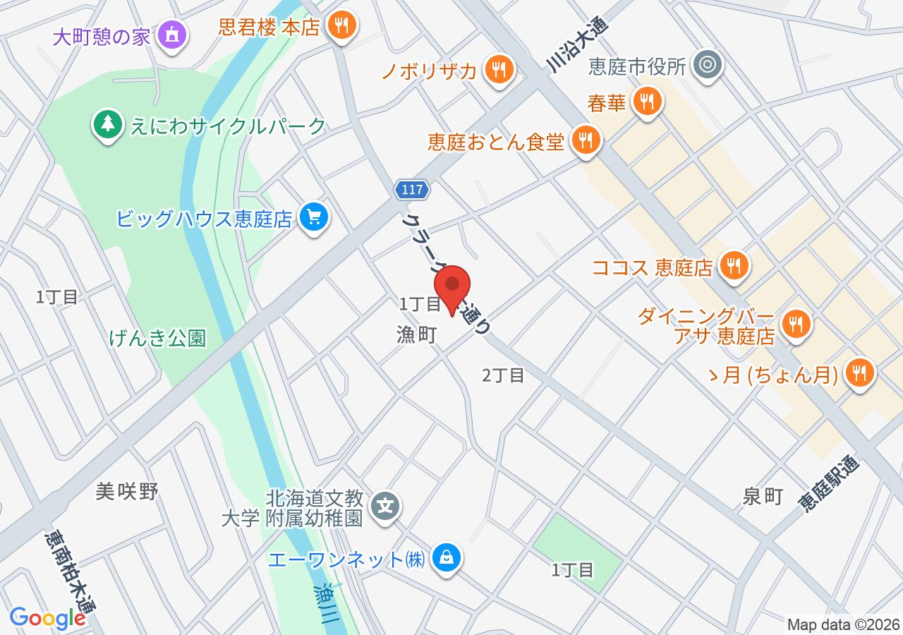 久保鮨の地図