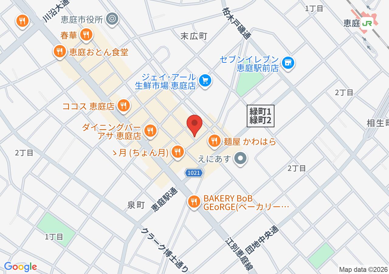 浪花 亀すしの地図