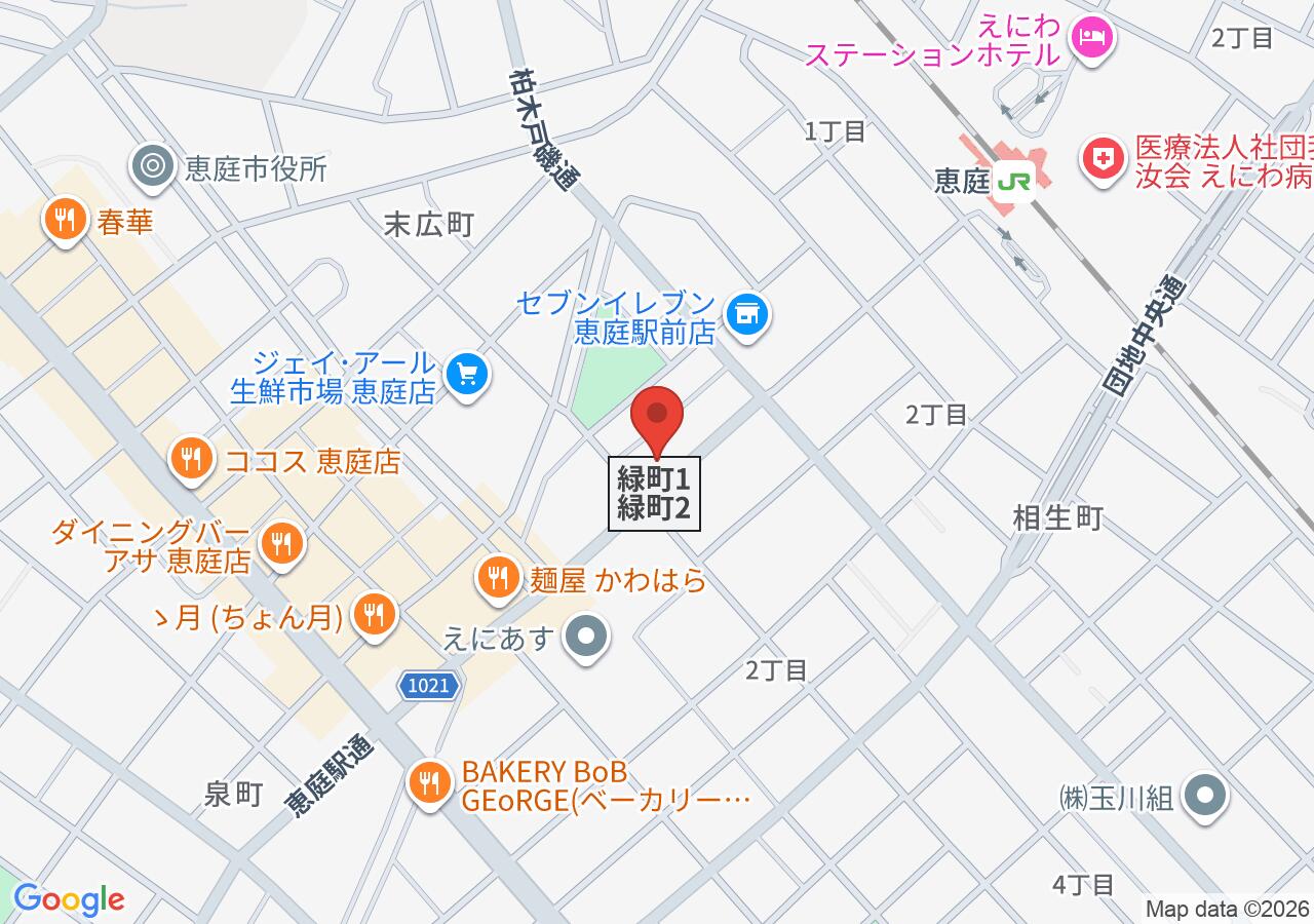 こんどう家の地図