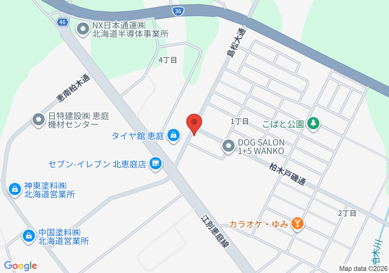 出雲大社三神教会の地図