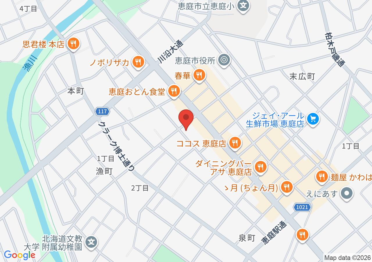 さわだ歯科医院の地図