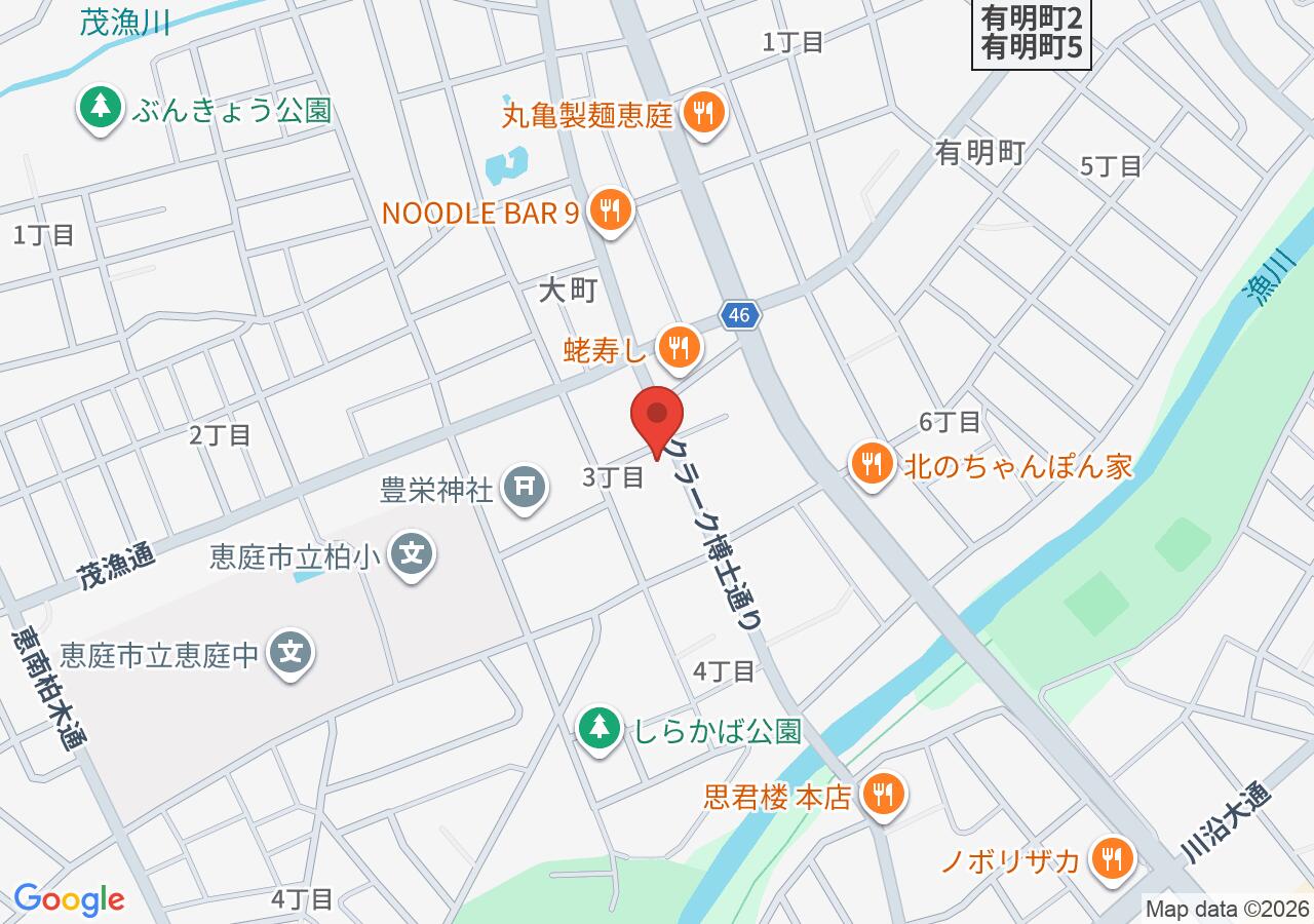 おおまちデンタルオフィスの地図