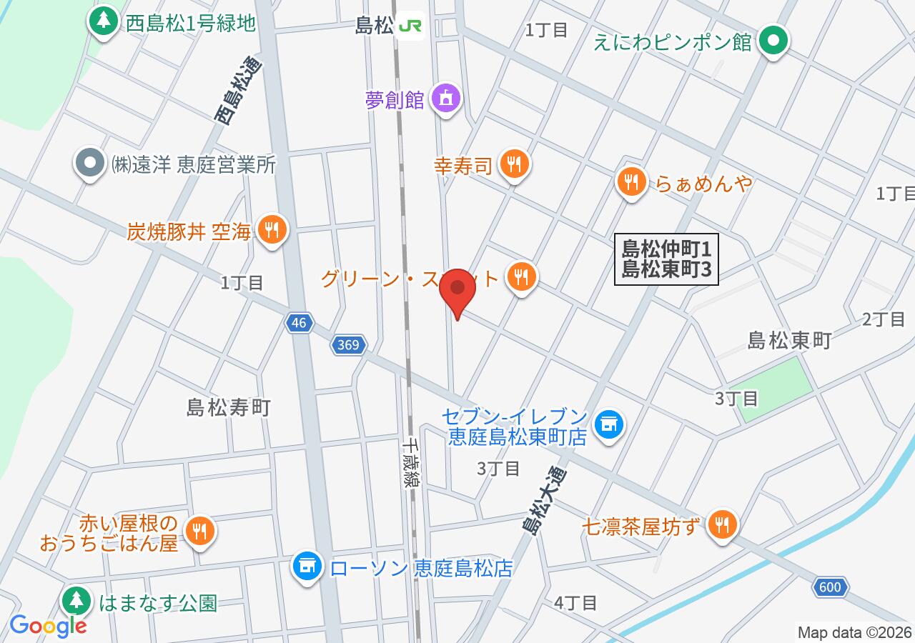 清水歯科医院の地図