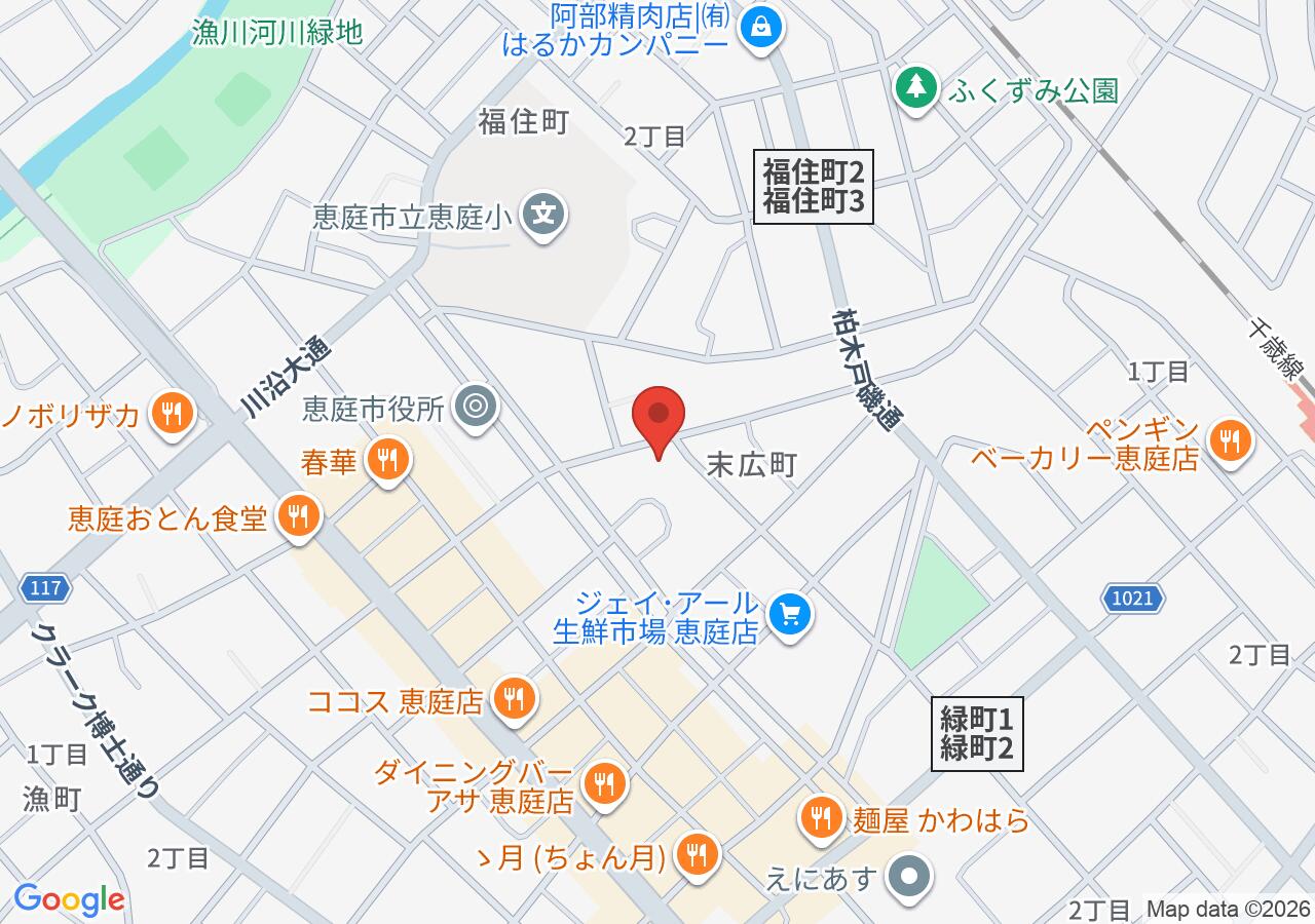 のむら動物クリニックの地図