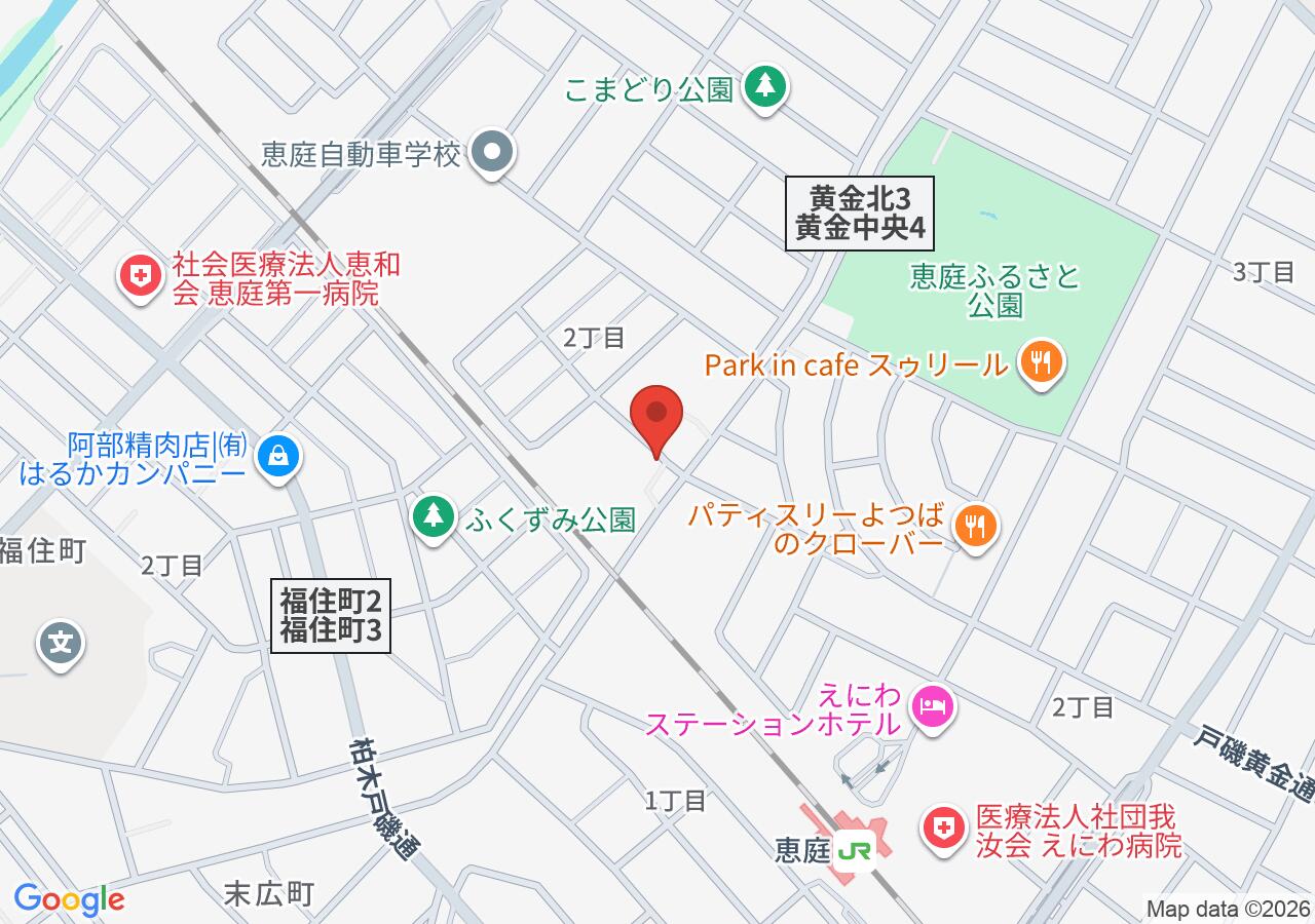 タイムズカー アイビレッジ恵庭の地図