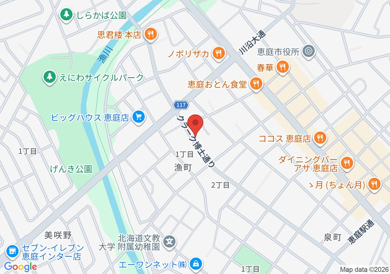 チキチキキャンピングカーレンタルの地図