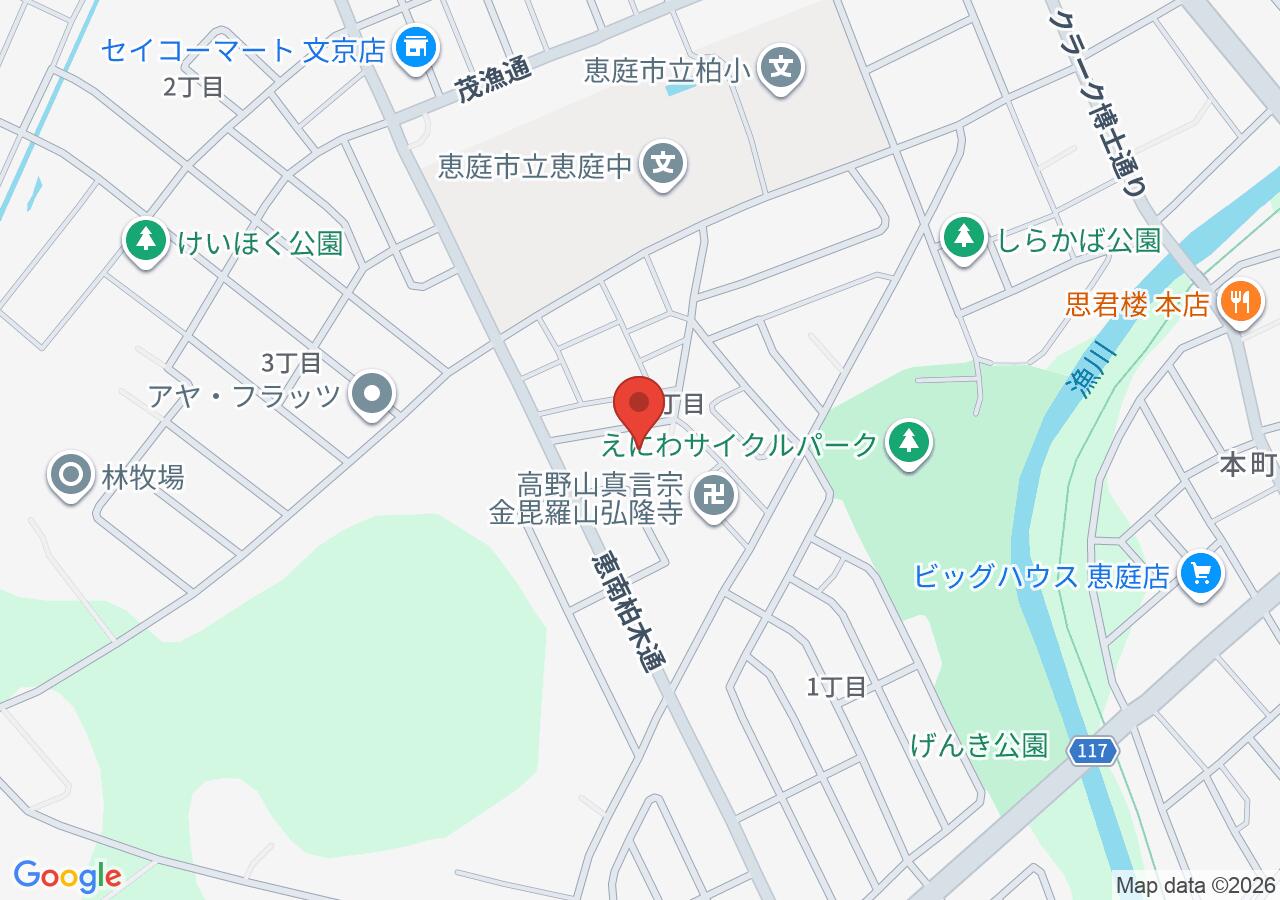 ㈲ことぶきバスの地図
