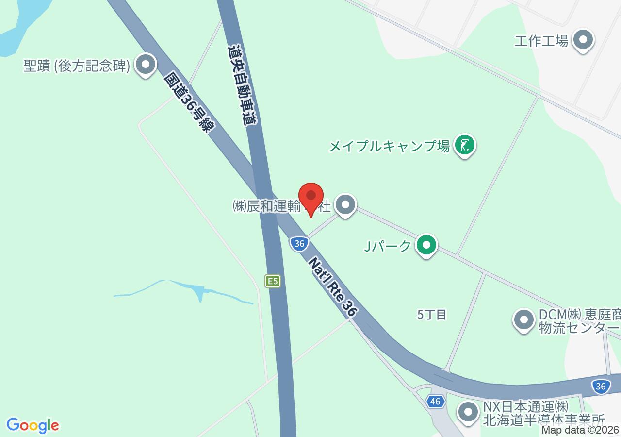 札幌遊覧レンタカーの地図
