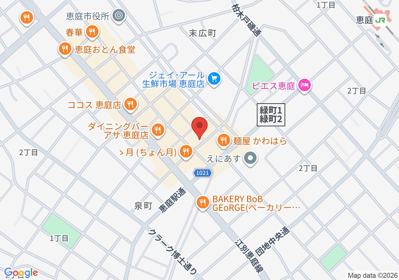 ラ・ステラの地図