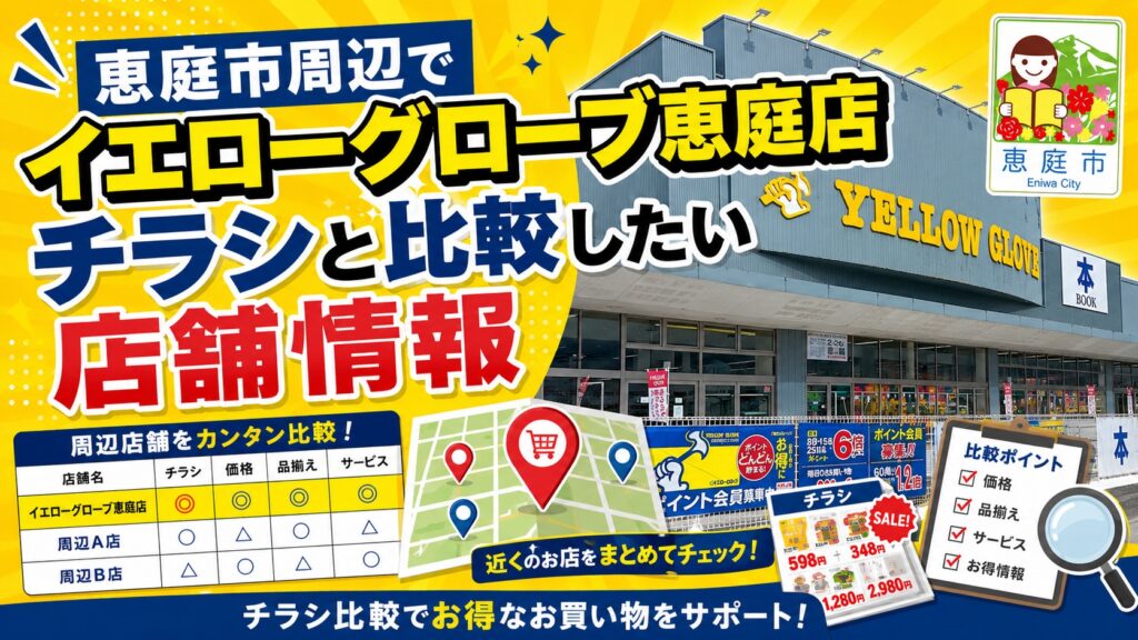 イエローグローブ,恵庭,商品,チラシ,特売,口コミ,評判,レビュー