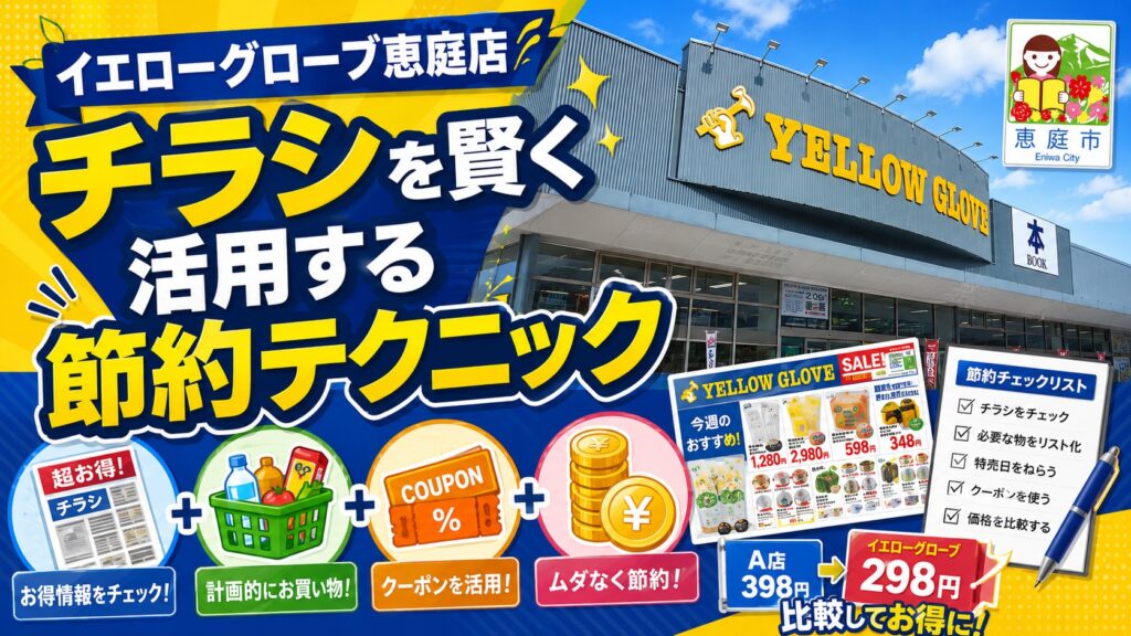 イエローグローブ,恵庭,商品,チラシ,特売,口コミ,評判,レビュー