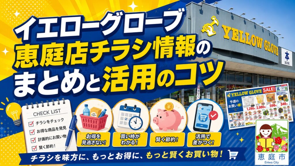 イエローグローブ,恵庭,商品,チラシ,特売,口コミ,評判,レビュー