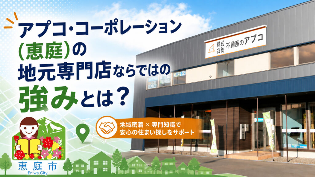 アプココーポレーション,恵庭,不動産会社,口コミ,評判