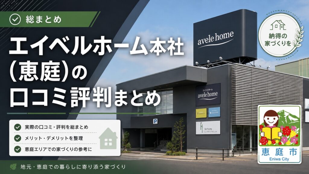 エイベルホーム,本社,恵庭,口コミ,評判,おすすめ,注文住宅,シンプルモダン,セレブ