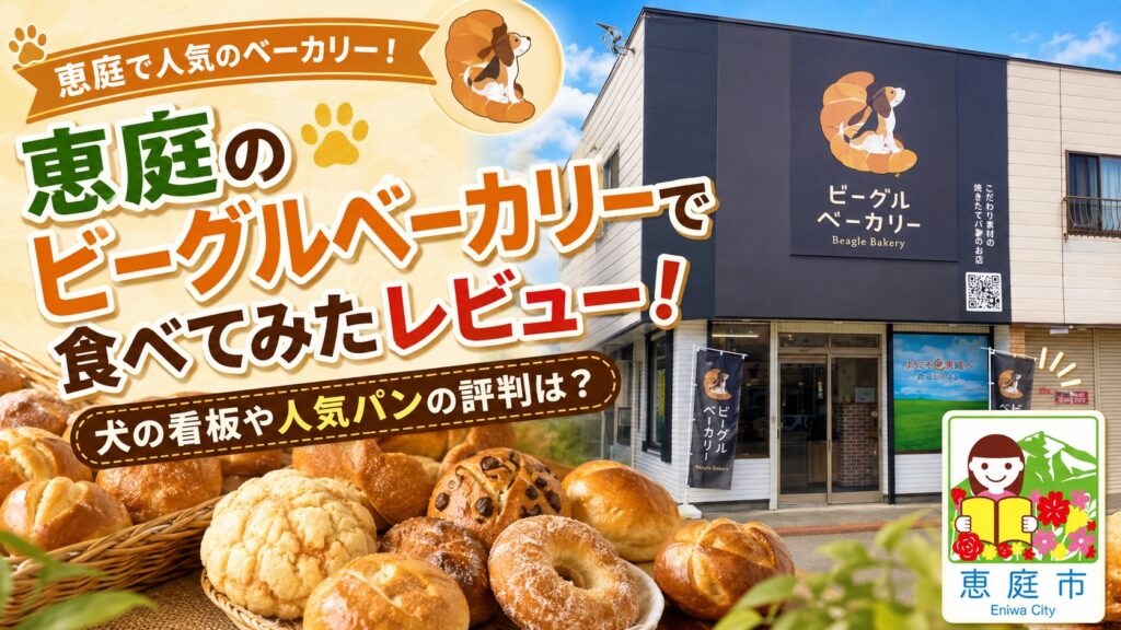 ビーグルベーカリー,恵庭,パン,パン屋,口コミ,評判,レビュー,犬