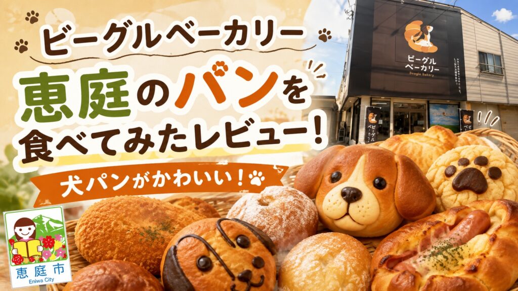 ビーグルベーカリー,恵庭,パン,パン屋,口コミ,評判,レビュー,犬