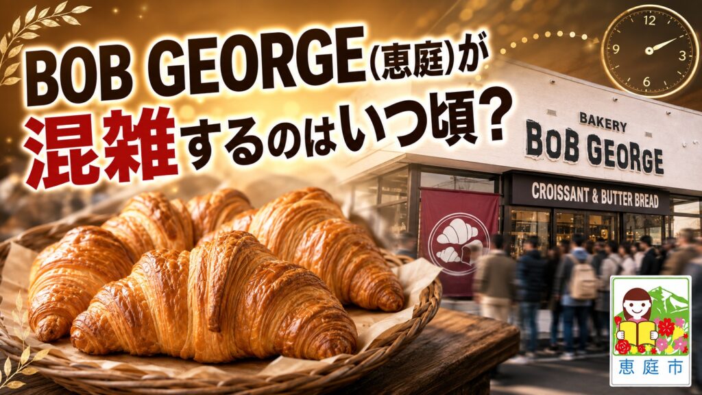 BOB-GEORGE,ボブジョージ,恵庭,パン,パン屋,口コミ,評判,レビュー,クロワッサン