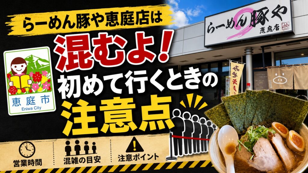 らーめん豚や恵庭店,らーめん豚や,恵庭,ラーメン,口コミ,評判,レビュー,おすすめ,食べてみた