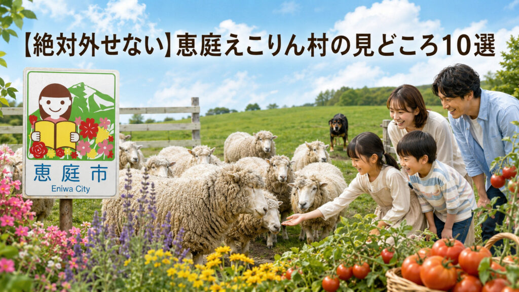 恵庭,えこりん村,観光,口コミ,評判,おすすめ,デート,家族,旅行,見どころ