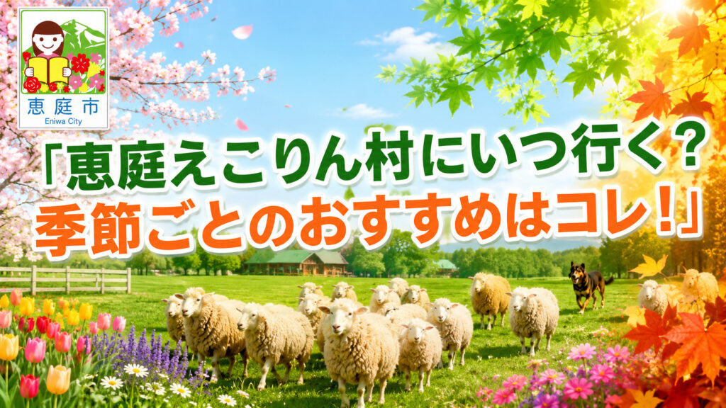 恵庭,えこりん村,観光,口コミ,評判,おすすめ,デート,家族,旅行,見どころ