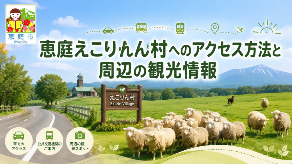 恵庭,えこりん村,観光,口コミ,評判,おすすめ,デート,家族,旅行,見どころ