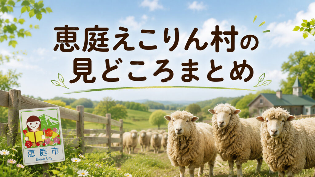 恵庭,えこりん村,観光,口コミ,評判,おすすめ,デート,家族,旅行,見どころ