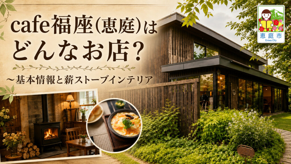 cafe福座,恵庭,カフェ,薪ストーブ,口コミ,評判,レビュー,ランチ
